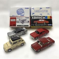 トミカ 昭和中期日本車 復刻版含 ランダム4台セット - メルカリ