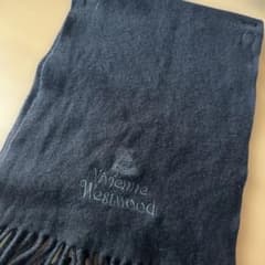ヴィヴィアンウエストウッド マフラー ブラックのサムネイル