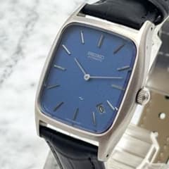 SEIKO　自動巻　腕時計　メンズ　2418-301A　ブルー文字盤　美品　希少 SEIKO 自動巻 腕時計 メンズ 2418-301A ブルー文字盤 美品 希少 - メルカリ