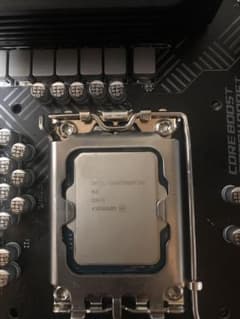 i9 12900k ES マザーボード付属MSI PRO Z690-P DDR4のサムネイル