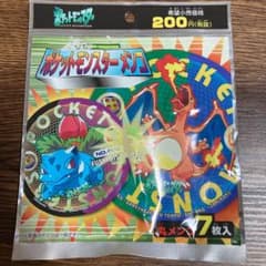 ポケットモンスター　メンコ　未開封のサムネイル