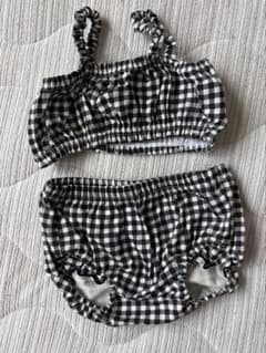 ベビー水着(女の子) チェック柄 80サイズのサムネイル