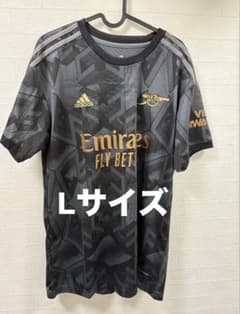 や*。様 アーセナル 22/23 黒金アウェイ ユニフォーム ウーデゴール L