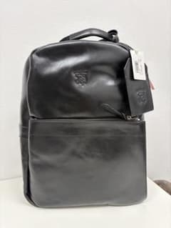新品タグ付】guardant 牛革 レザー リュック バックパック 黒 赤 