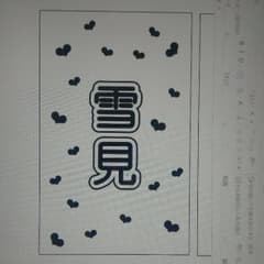 ☆迅速★ オーダーメイド ペンライト シートのサムネイル