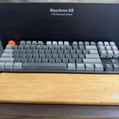 Keychron K8 英字配列キーボード + パームレストのサムネイル