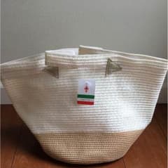 Caterina Bertini ベルティーニ ストローバッグ　イタリア製のサムネイル