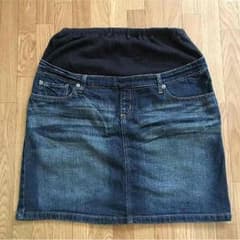 masu＊rie様専用★［無印良品］マタニティ デニムスカートのサムネイル