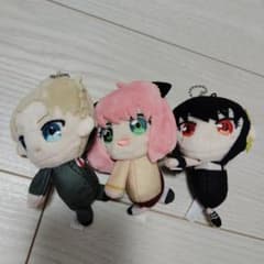 스파이 패밀리 키링 3 점 세트