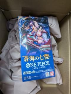 ワンピースカードゲーム 蒼海の七傑 ブースターパック　テープ付き　未開封のサムネイル