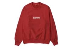 supreme washed box logo crewneck XLのサムネイル