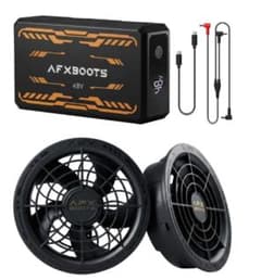 新品・未使用】AFXBOOTS 48V 空調服ファンバッテリーセット - メルカリ