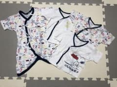 スヌーピーコンビ肌着、短肌着4枚セットのサムネイル