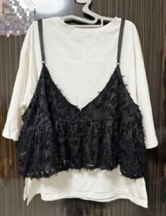 LEPSIM 310企画 リバーシブルビスチェ付きTシャツ - メルカリ