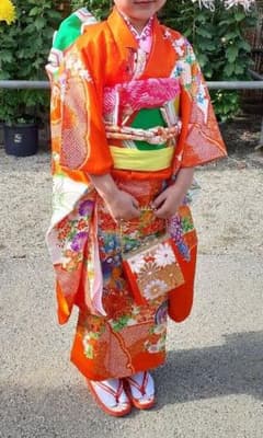 七五三　7歳女の子　着物セットのサムネイル