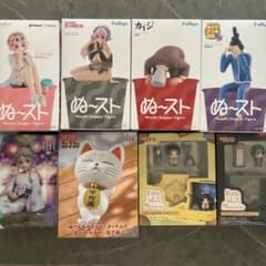 バラエティーフィギュアまとめ売り(9体セット) バラエティセット いろいろアニメゲーム まとめ売り フィギュア 8体