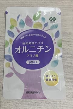 協和発酵バイオ オルニチン 90粒入 アミノ酸 サプリメントのサムネイル
