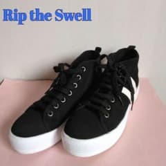 Rip the Swell ブラック サイドジッパー付きスニーカー　サイズL