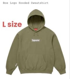 L supreme box logo hooded sweatshirtのサムネイル