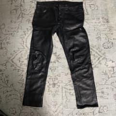 14AW メゾンマルジェラ ラム レザーパンツ - メルカリ