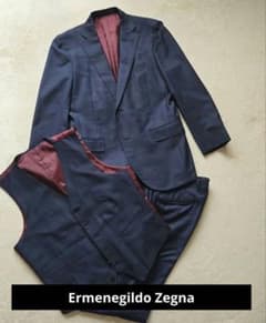 最高峰】Ermenegildo Zegna ELECTAスーツ 3点セット - メルカリ