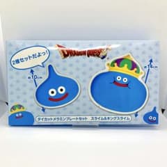 【新品未開封】ドラゴンクエスト ダイカットメラミンプレートセット スライムのサムネイル