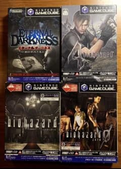 エターナルダークネス バイオハザード 0 バイオハザード4 4本 ゲームキューブのサムネイル