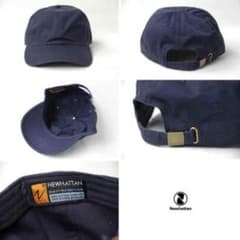 ★値下げ交渉あり★newhattan cap キャップ ニューハッタン 紺色のサムネイル