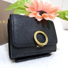 ✨極美品 icチップ搭載 新型✨ブルガリ 三つ折り ロゴクリップ