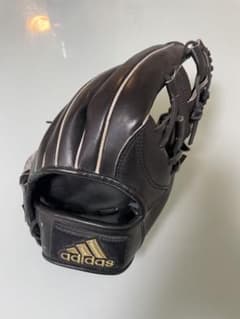 adidas 軟式グローブ 黒のサムネイル
