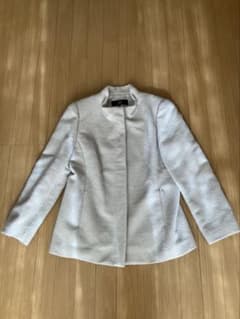 上質希少アルパカ使用　AUCHノーカラージャケットのサムネイル