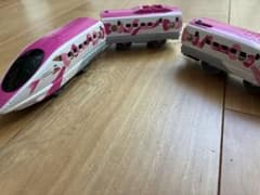 プラレール ハローキティ新幹線　500系新幹線　山陽新幹線