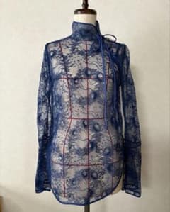 mame kurogouchi 19aw レーストップス マメクロゴウチ mame kurogouchi 19aw レーストップス - メルカリ