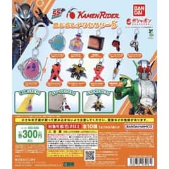 仮面ライダー めじるしアクセサリー5 8種セットのサムネイル
