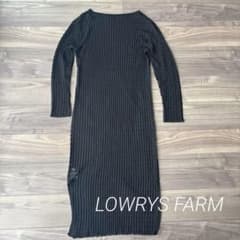 ローリーズファーム　LOWRYS FARMリブニット ロングワンピースのサムネイル