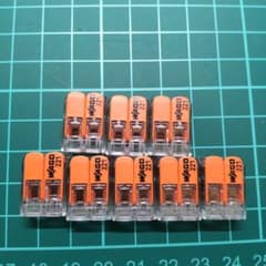ワゴジャパン ワンタッチコネクター WFR-2BP 8個のサムネイル