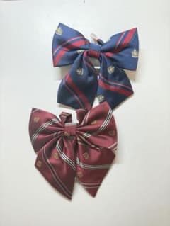 赤と青のリボン2点セット 制服のサムネイル