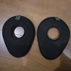 日本製 黒 ヘルメット　インナーパッド 楕円形　自衛隊のサムネイル