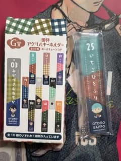 【御伴散歩~御伴くじ~その3】アクリルキーホルダー Ｇ賞 一期一振のサムネイル