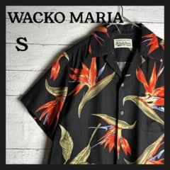 7【人気アロハシャツ】ワコマリア 18SSBIRDOFPARADISE極楽鳥花 - メルカリ