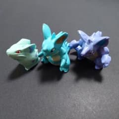 ポケモン ミニフィギュア ニドラン♀ ニドクイン ニドキング - メルカリ