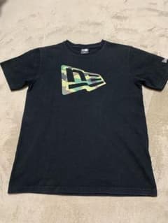 New Era Tシャツ カモフラロゴ ブラック　Sのサムネイル