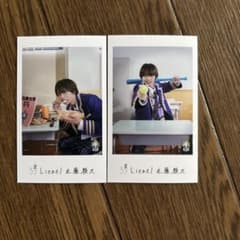 Lienel 近藤駿太ミニフォト 2枚セット　エビライのサムネイル