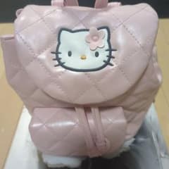 超プレミア初代ハローキティ キルティングリュックサック - メルカリ