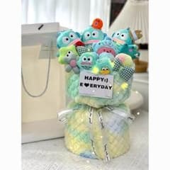 ハンギョドン ぬいぐるみ花束 ギフト プレゼント アレンジメントのサムネイル