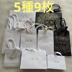 Dior ショップ袋 ショッパー ＆ギフトBOX まとめ売り5種9枚 - メルカリ