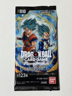 フュージョンワールド】第10弾 CROSS FORCE 未開封1パック - メルカリ