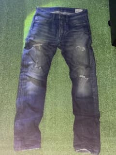 DIESEL デニムパンツ W28 L32 ダメージ加工のサムネイル