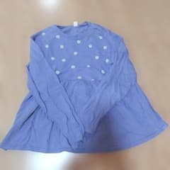 花柄 長袖チュニック 140cmのサムネイル