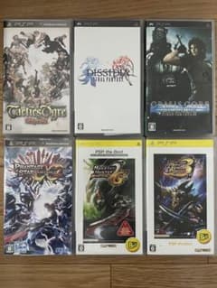 PSPソフト 6本まとめ売り - メルカリ